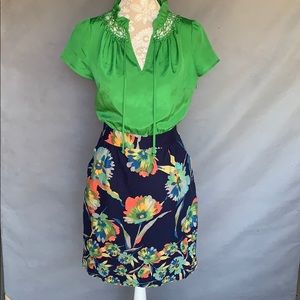 Anthropology Tabitha Floral Dress Size 6